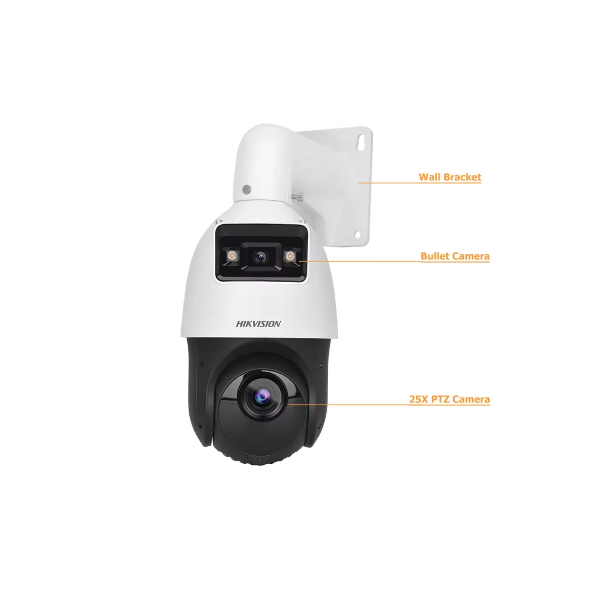 Câmera IP Speed Dome Hikvision DS-2SE4C225MWG-E12(F0) 2MP TandemVu PTZ