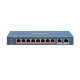 SWITCH 8P 10/100 POE + 02P 10/100/1000 DS-3E0310HP-E HIKVISION