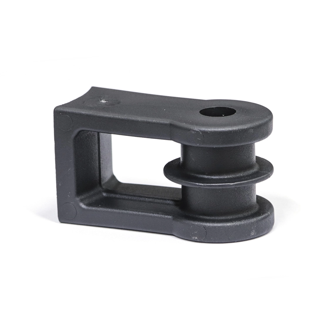 Suporte Universal Mini de Passagem e Ancoragem PP - Preto - Nazda