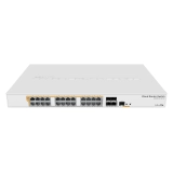 Cloud Router Switch MikroTik CRS328-24P-4S+RM 24P GE 4P SFP+ para Redes Profissionais