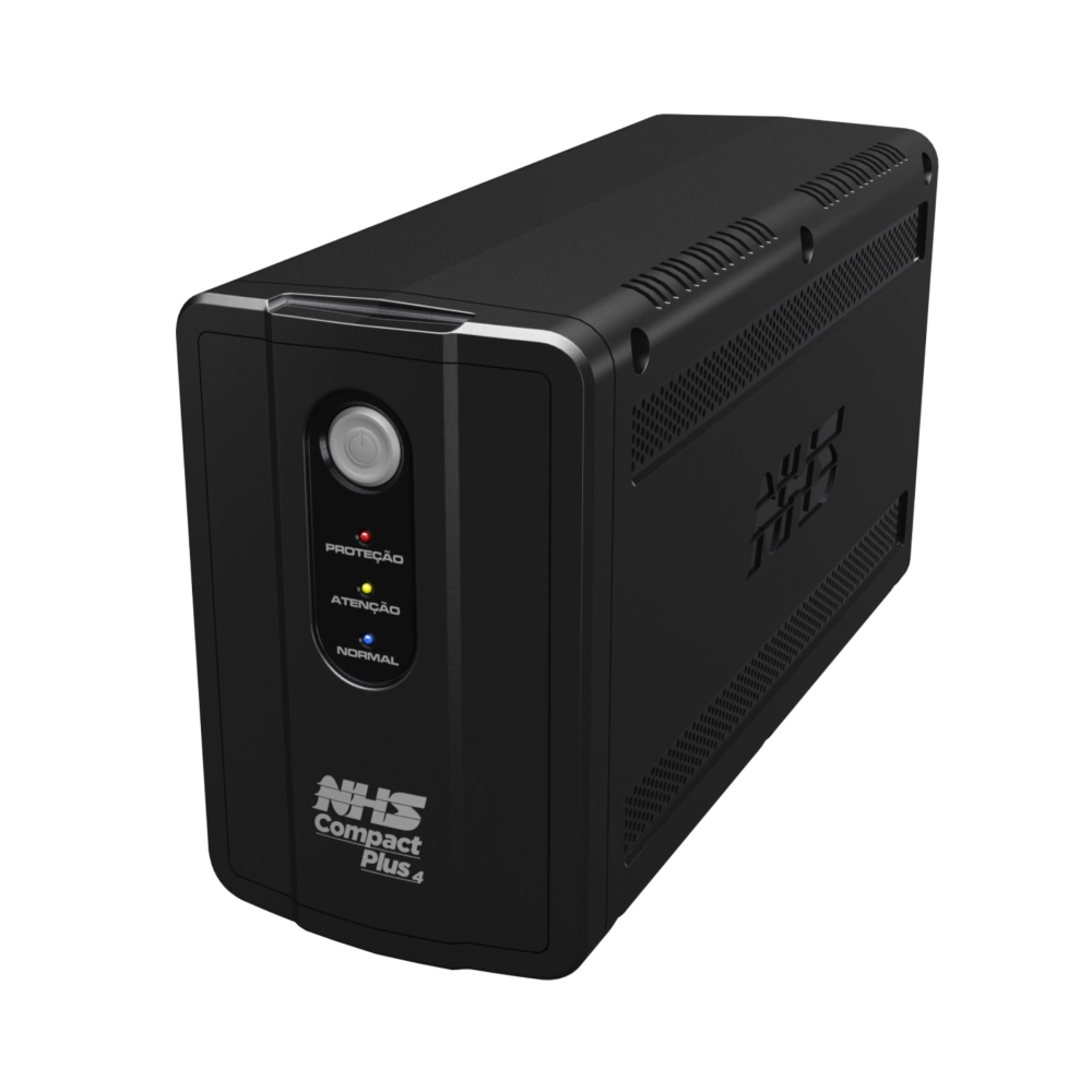 NOBREAK NHS COMPACT PLUS 4 1500VA 2 BATERIAS 7AH - BIVOLT COM SAÍDA110V COM ENGATE