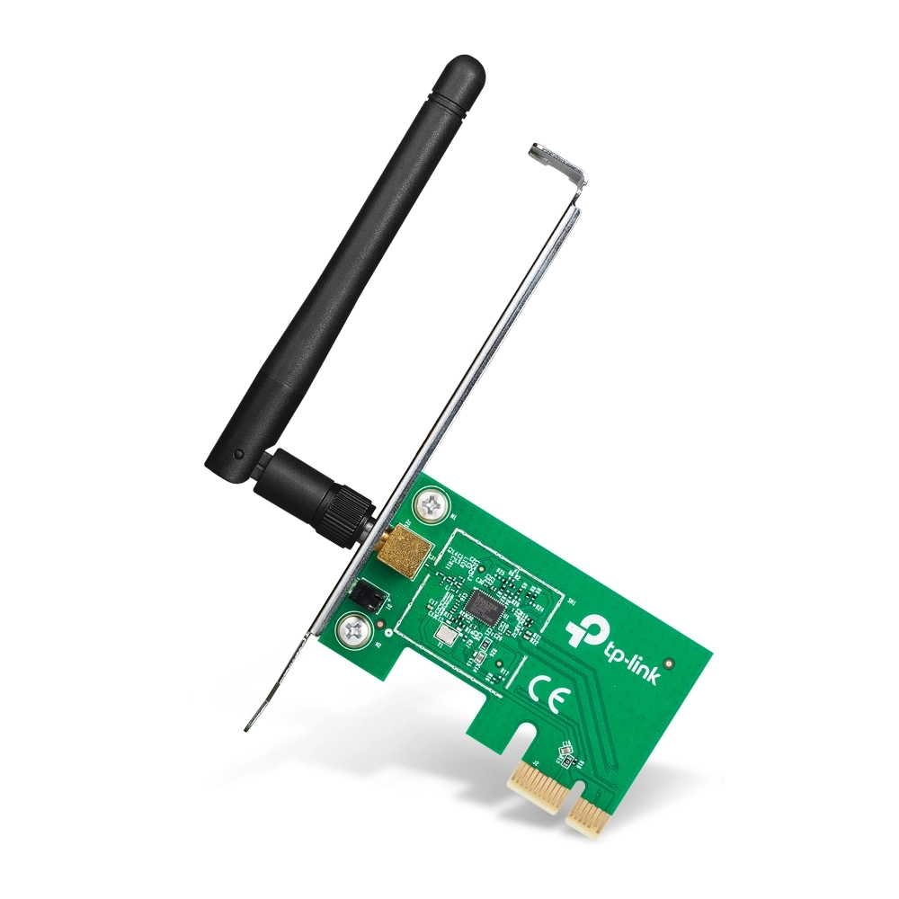 Adaptador PCIe Wireless TP-Link TL-WN781ND 150Mbps para Conexão Wi-Fi