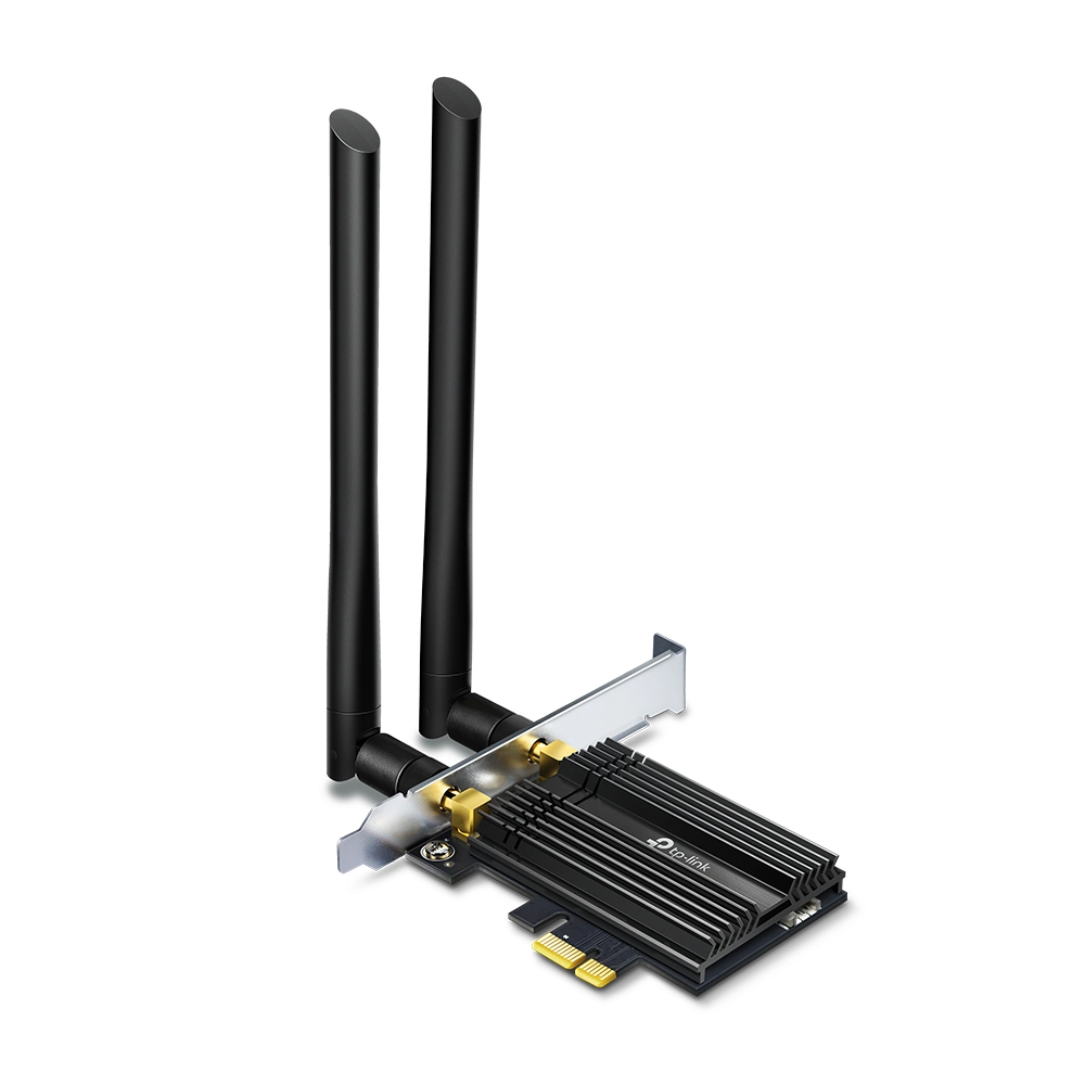 Adaptador Ethernet TP-Link Archer TX50E PCIe Wi-Fi 6 Bluetooth 5.2 AX3000 para Conectividade
