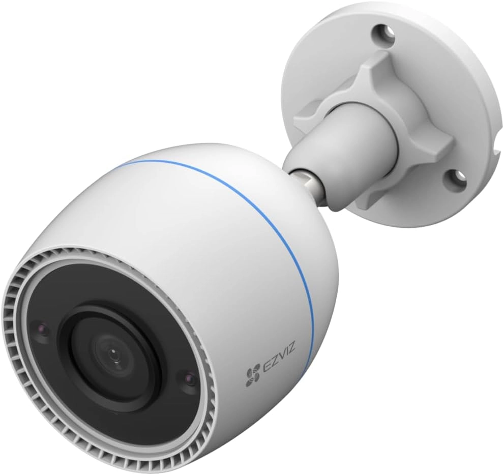 Câmera Wi-Fi Externa EZVIZ CS-H3C-R100-1K2WFL-BR 2MP IA Detecção Humana 4mm IP67 H.265 Áudio Defesa Ativa