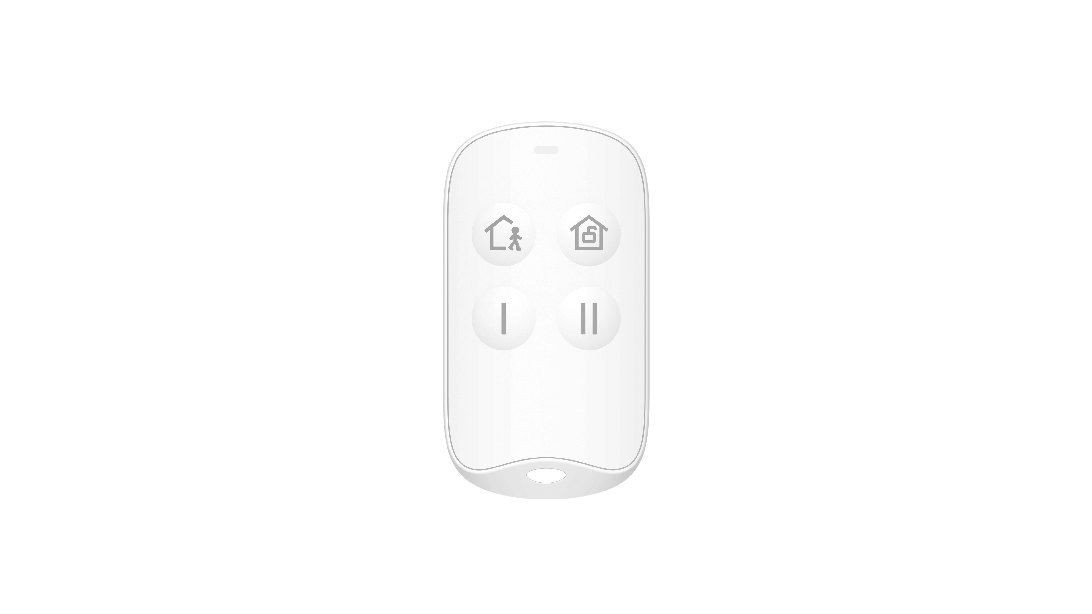 CONTROLE REMOTO 868MHZ 4 TECLAS AX HOME DS-PKF201-WE HIKVISION