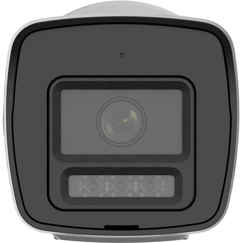 CÂMERA DE SEGURANÇA IP HIKVISION 2MP POE FULL HD 2.8MM COM ALARME SONORO E FLASH DS-2CD1023G2-LIUF/SL