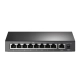 Switch PoE TP-Link SF1009P 8 Portas 10/100 para Câmeras e Redes