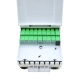 PONTO DE TERMINAÇÃO ÓPTICO (PTO) MONTADA PARA 8 FIBRAS COM SPLITTER 1X8 APC