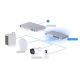 Switch Gerenciável Ubiquiti USW-24-POE-BR 16P GE PoE+ 8P GE 2P SFP para Redes UniFi