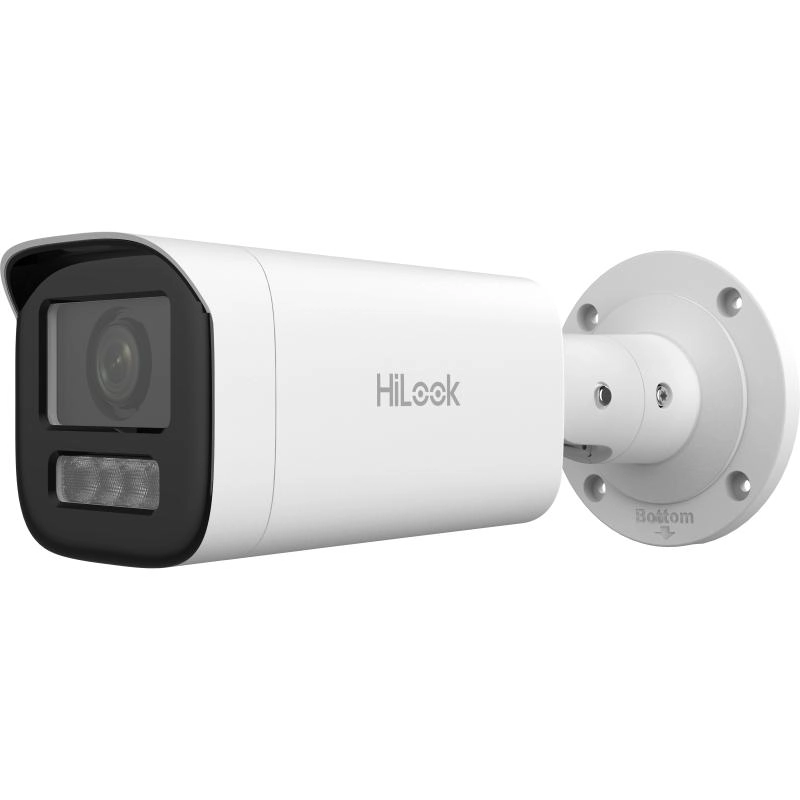 Câmera IP PoE Bullet HiLook 4MP Lente Varifocal 2.8-12mm IR 50m IP67