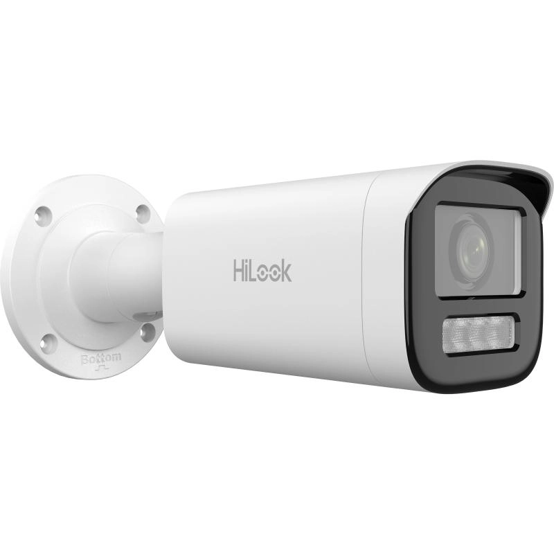 Câmera IP Bullet VF HiLook IPC-B640HA-LZU 4MP 2,8-12mm PoE IP67 50m para Monitoramento