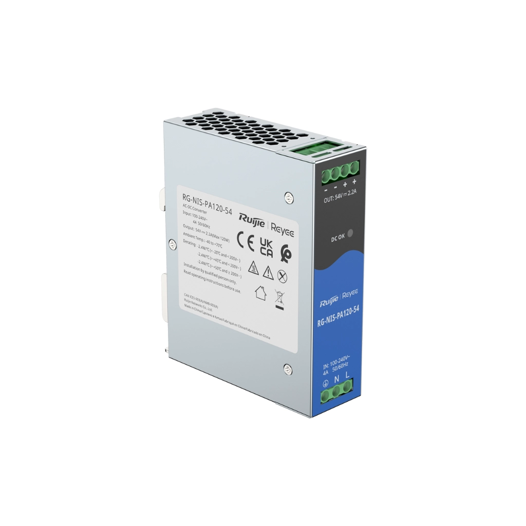 FONTE INDUSTRIAL RUIJIE REYEE RG-NIS-PA120-54 120W