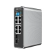 SWITCH POE INDUSTRIAL RUIJIE REYEE RG-NIS2100-8GT2SFP-HP L2 8 PORTAS GE + 2 SFP S/ FONTE