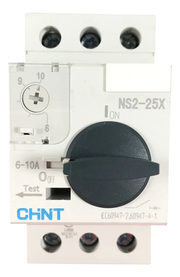DISJUNTOR MOTOR CHINT NS2-25X 6~10A