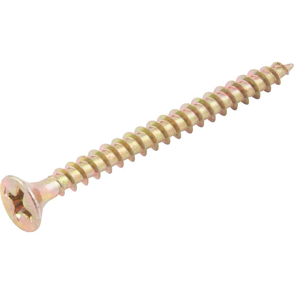 Parafuso para Madeira Chipboard 3,5x40mm Cabeça Chata Phillips - 500 Unidades Vonder