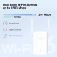 ROTEADOR EXTENSOR MERCUSYS ME60X AX1500 WIRELESS GIGABIT WI-FI 6