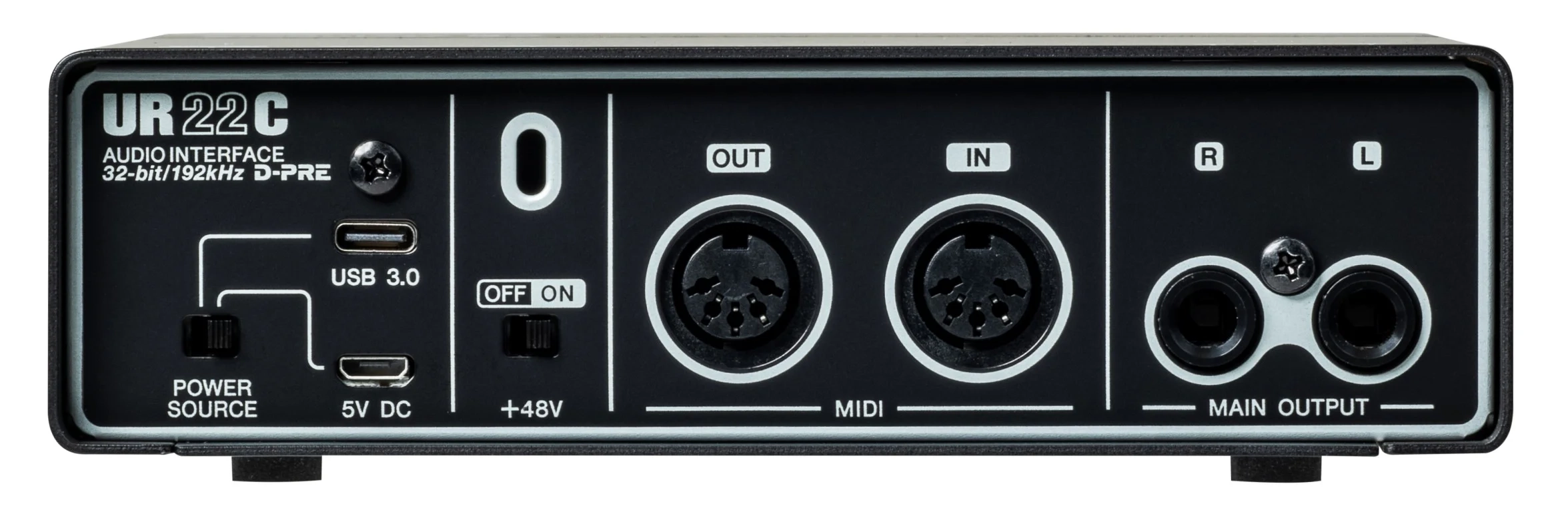 Interface de Áudio Digital Yamaha UR22C para Áudio Profissional