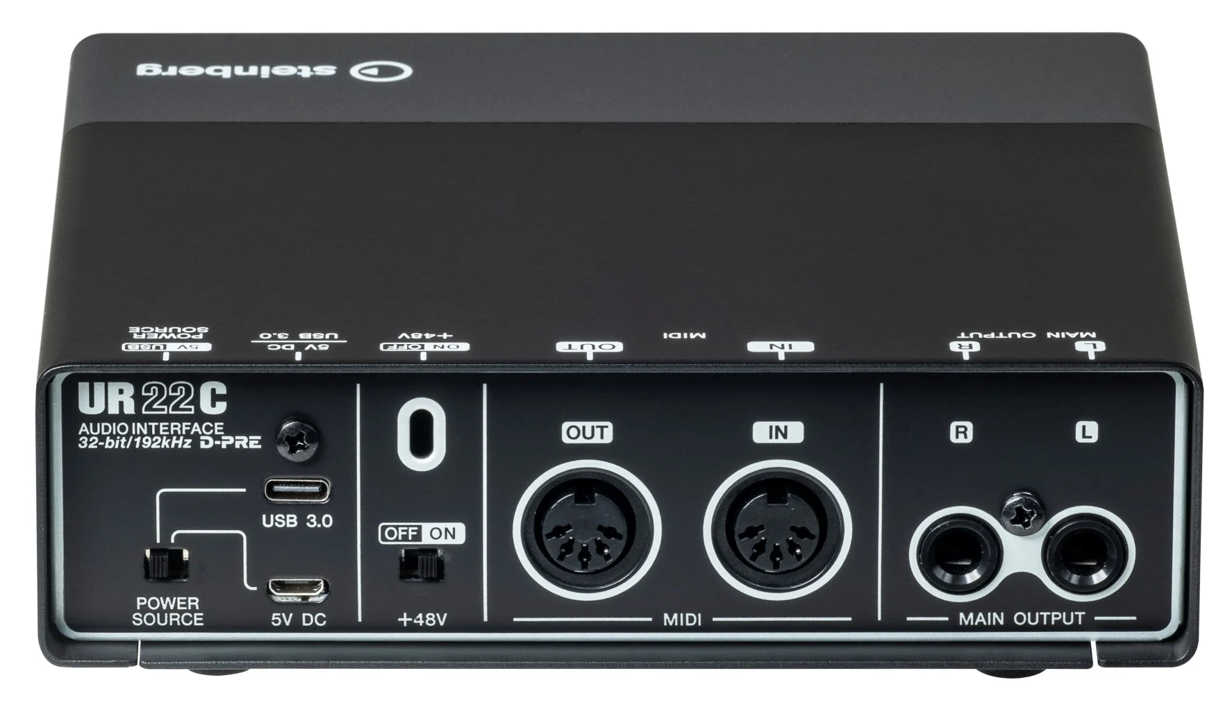 Interface de Áudio Digital Yamaha UR22C para Áudio Profissional