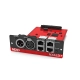 Placa de Expansão Yamaha Dante e AES 01NXAEDT para NXAMP Nexo