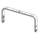 ESTRUTURA HORIZONTAL VNUHBRK535 BRACKET 535MM NEXO