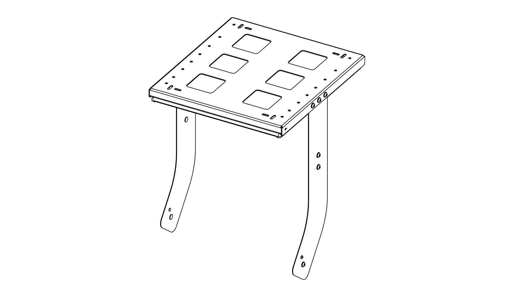 Suporte de Montagem 04VNIHCPL600 - EPS12 Sobre ELS18 Nexo