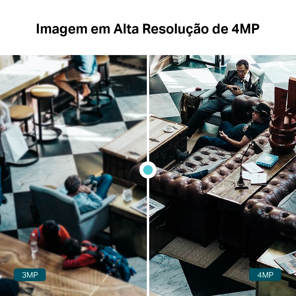 Câmera IP Turret TP-Link VIGI C440I 4MP 2.8mm IR 30m