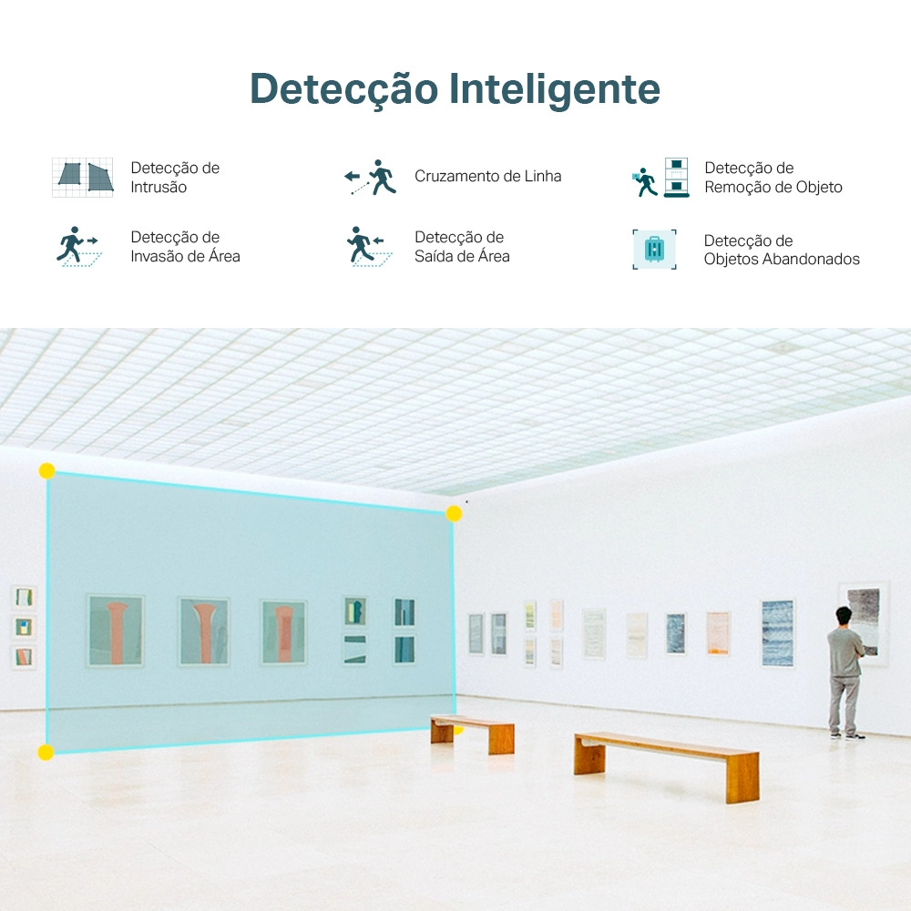 Câmera IP Turret TP-Link VIGI C440I 4MP 2.8mm IR 30m