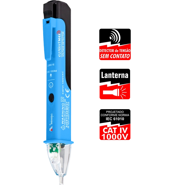 DETECTOR DE TENSÃO - EZALERT MAX MINIPA