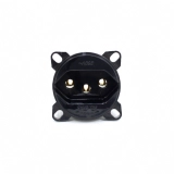 TOMADA REDONDA 20A NBR PRETA DUTOTEC DX-99130.20