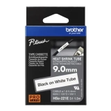 FITA BROTHER HSE211E 6MM PRETO/BRANCO