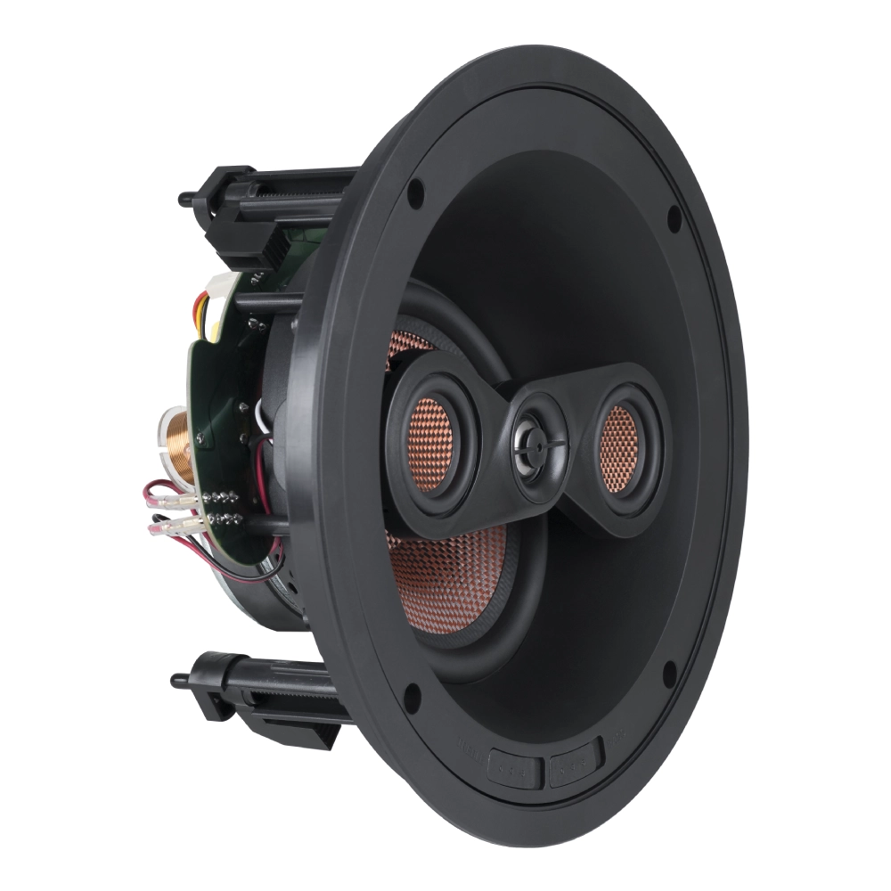 CAIXA DE SOM DE EMBUTIR PREMIUM HS ECLIPSE 100W 3  VIAS ANGULADA FRAHM