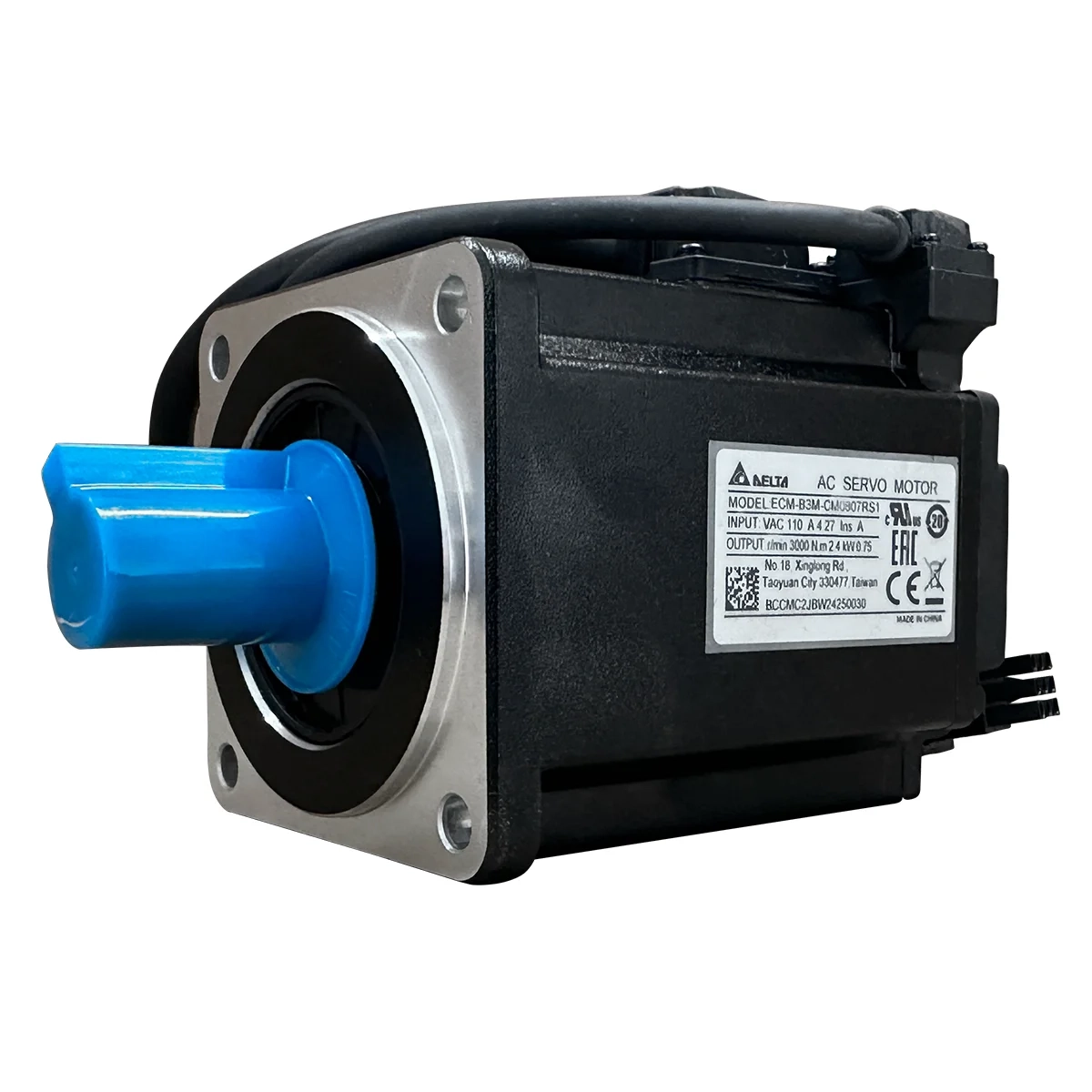SERVO MOTOR DELTA ECM-B3M-CM0807RS1 220V 3000RPM 80MM 0.7KW S/ FREIO