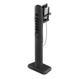TOTEM ELÉTRICO OCTOO 6 TOMADAS USB-C/USB COM SUPORTE PARA 4 SMARTPHONES BLACK
