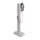 TOTEM ELÉTRICO OCTOO 6 TOMADAS USB-C/USB COM SUPORTE PARA 4 SMARTPHONES ICE SILVER