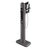 TOTEM ELÉTRICO OCTOO 6 TOMADAS USB-C/USB COM SUPORTE PARA 4 SMARTPHONES TITANIUM