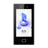 KIT DE CONTROLE DE ACESSO HIKVISION FACIAL BIOMÉTRICO E MIFARE C/ MÓDULO PARA ABERTURA DS-K1T672MX/WE