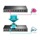 Switch TP-Link SG1210MPE 10 Portas 10/100/1000 + 8 Portas PoE+ para Redes Corporativas