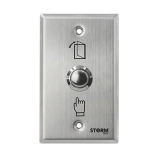 BOTOEIRA DE EMBUTIR 115X40X25MM 12~24VDC P/ CONTROLE DE ACESSO