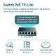 Switch TP-Link SG105PE 5 Portas 10/100/1000 4 Portas PoE + para Redes Corporativas