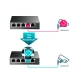 Switch TP-Link SG105PE 5 Portas 10/100/1000 4 Portas PoE + para Redes Corporativas