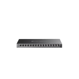 Switch TP-Link SG2016P 16 Portas 10/100/1000 8 Portas PoE+ para Redes Corporativas