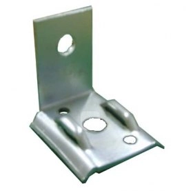 Suporte Roldana Galvanizada Reforçado 1,95mm para Poste e Instalação de Cabos