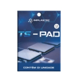 Pad Térmico Implastec 1,0mm 100 X 100 para Projetos Profissionais