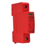 Dispositivo Chint NXU-II420/175 de Proteco Contra Surtos (DPS) 1 Porta 40KA175V 1 Porta para Instalações Elétricas