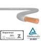 FIO FLEXIVEL 750V 2,50MM CINZA RL 100M SIL
