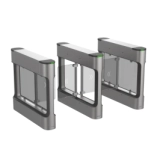 Catraca Hikvision DS-K3B411BX-DP90/2 Porta de Acrilico para para Controle de Acesso