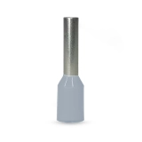 Terminal Elétrico HIT00758-1 Pin Tub Din 0.75mm2 Cinza com 50 para Instalações Elétricas
