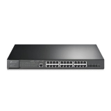 Switch TP-Link SG3428XMP Gerenciavel L2+ 24 Portas Gigabit PoE+ 4 Slots SFP+ para Redes Corporativas