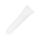 Cinta Plastica Nylon Arcticus com 100 300 X 4,8mm Branca para Projetos Profissionais