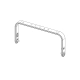 ESTRUTURA HORIZONTAL 04VNUHBRK425 BRACKET 425MM PARA P8 EPS8 E ELS400 NEXO